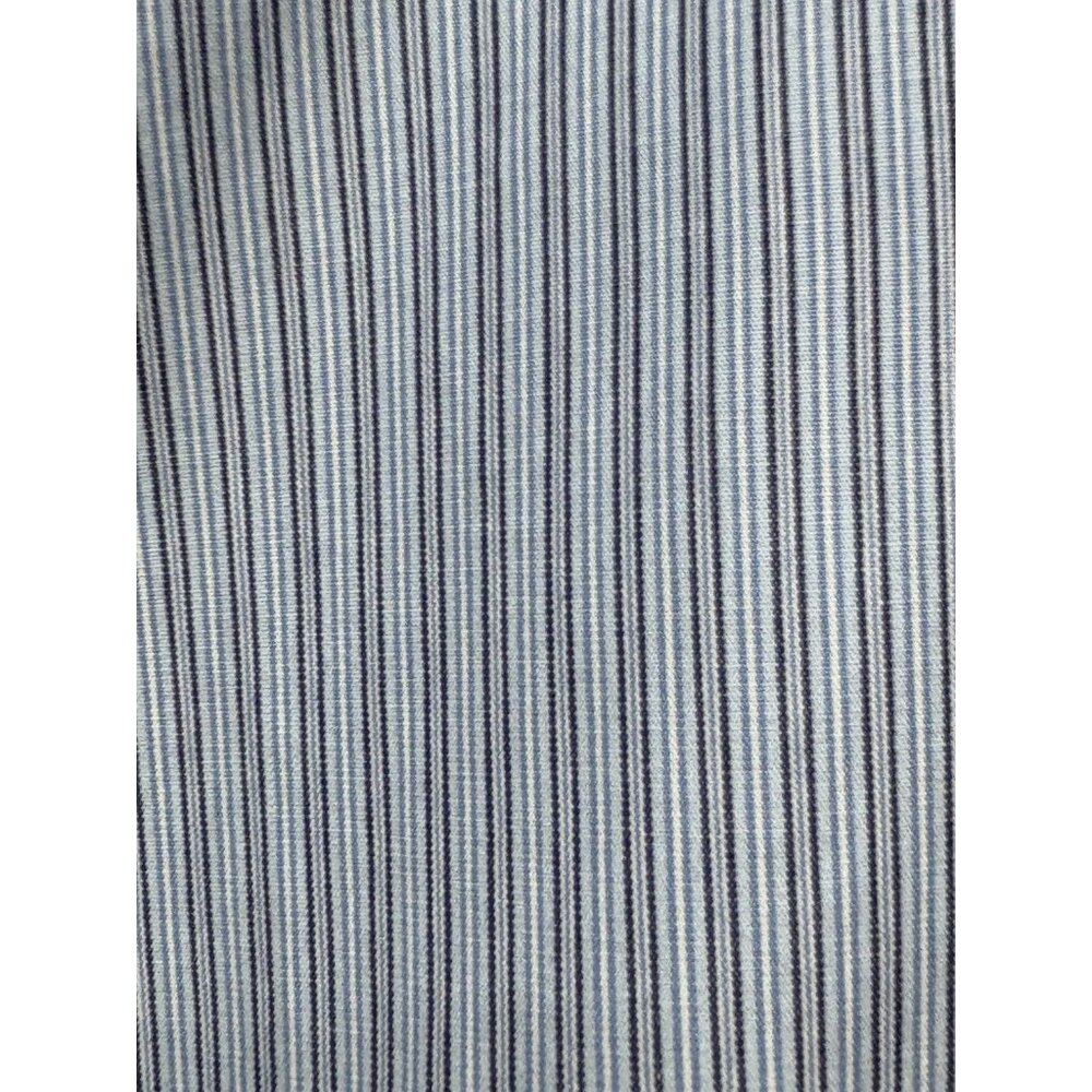Brooks Brothers Men's 15-33 Shirt Long Sleeve Blue Black Strips Preppy Casual - Picture 2 of 16